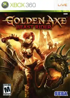 Golden Axe Beast Rider (USA) box cover front